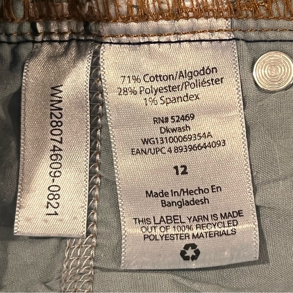 WONDER NATION girls denim blue shorts/size 12 - Picture 6 of 6